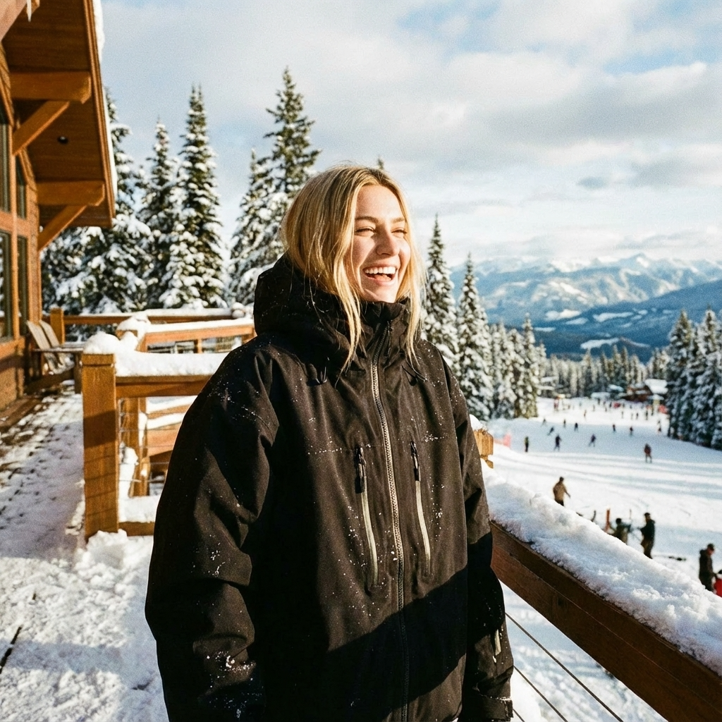 Damen-Skijacke und -Hosen-Set mit Kapuze-Sets for women-Alpenkind