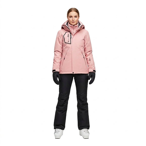 Damen-Skijacke und -Hosen-Set mit Kapuze-Sets for women-Alpenkind