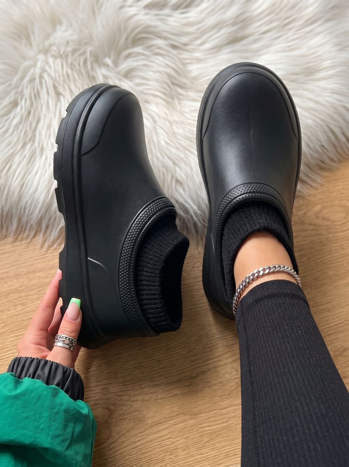 Damen Slip-on Socken-Sneaker mit Plateausohle-Footwear for women-Alpenkind