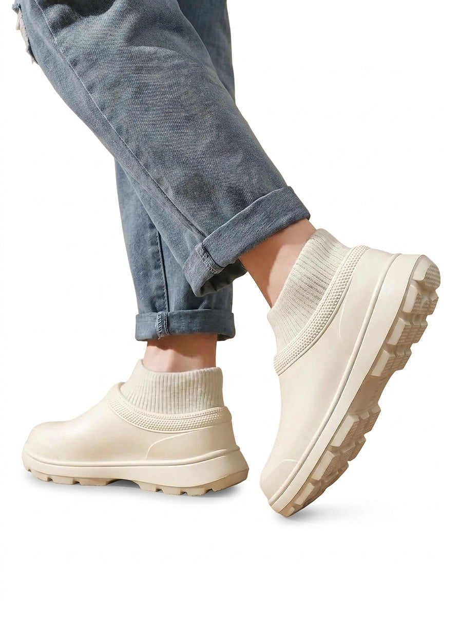 Damen Slip-on Socken-Sneaker mit Plateausohle-Footwear for women-Alpenkind