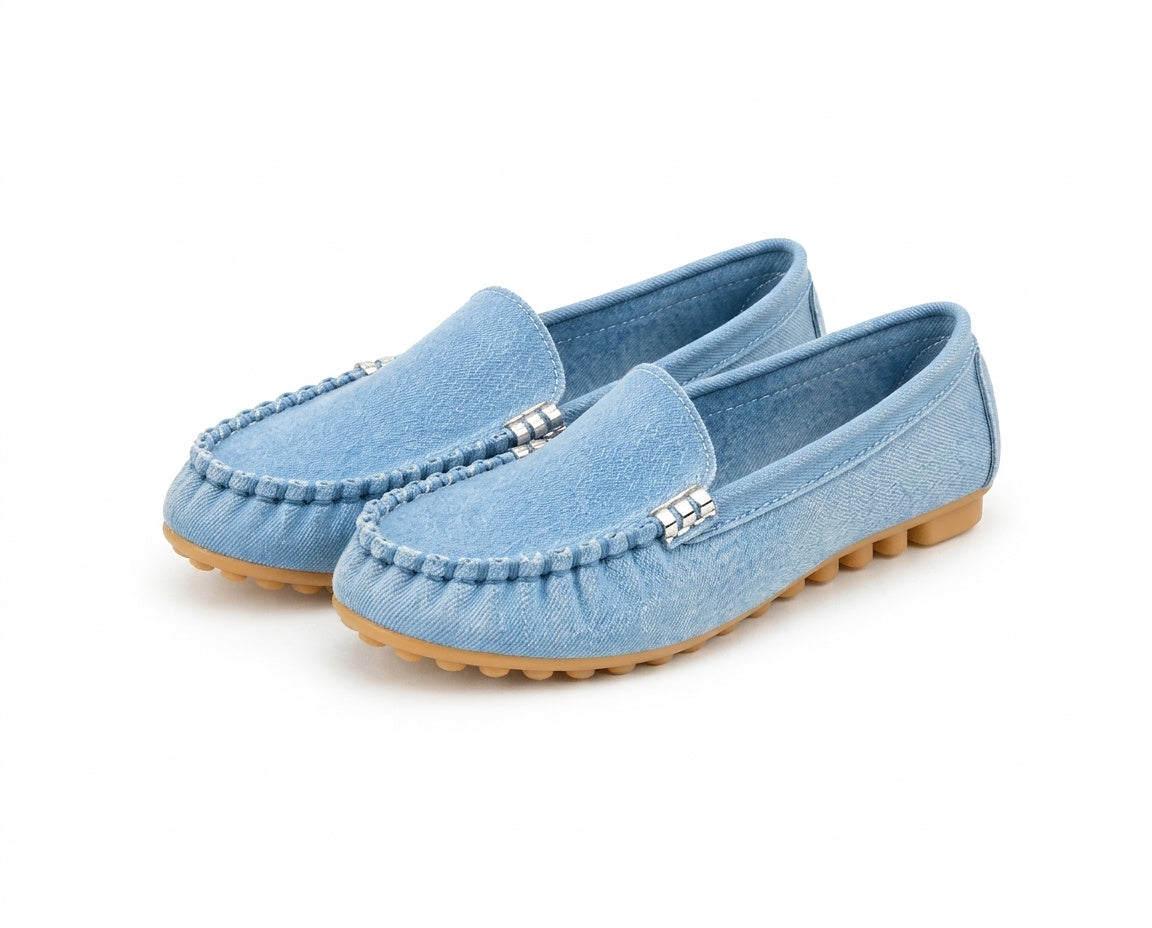 Damen Slipper im Mokassin-Stil-Footwear for women-Alpenkind