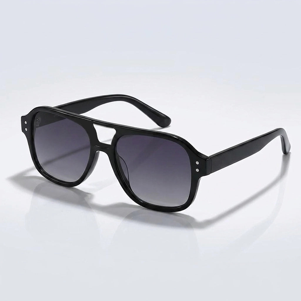 Damen-Sonnenbrille im Aviator-Stil mit Doppelsteg-Glasses for women-Alpenkind