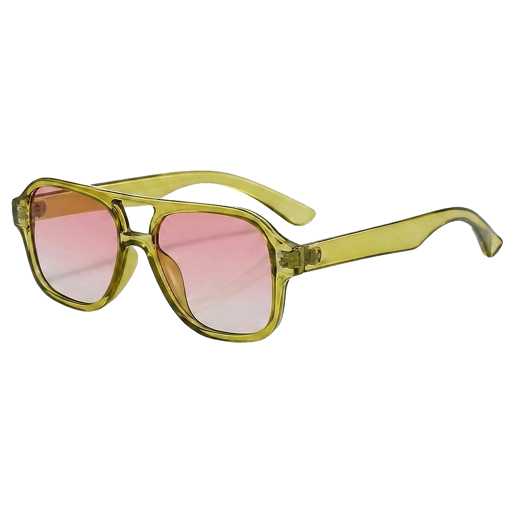 Damen-Sonnenbrille im Aviator-Stil mit Doppelsteg-Glasses for women-Alpenkind