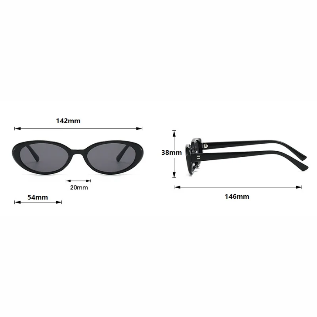 Damen-Sonnenbrille mit ovalem Rahmen und Schildpattmuster-Glasses for women-Alpenkind