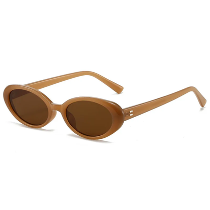 Damen-Sonnenbrille mit ovalem Rahmen und Schildpattmuster-Glasses for women-Alpenkind