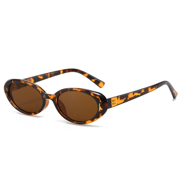 Damen-Sonnenbrille mit ovalem Rahmen und Schildpattmuster-Glasses for women-Alpenkind