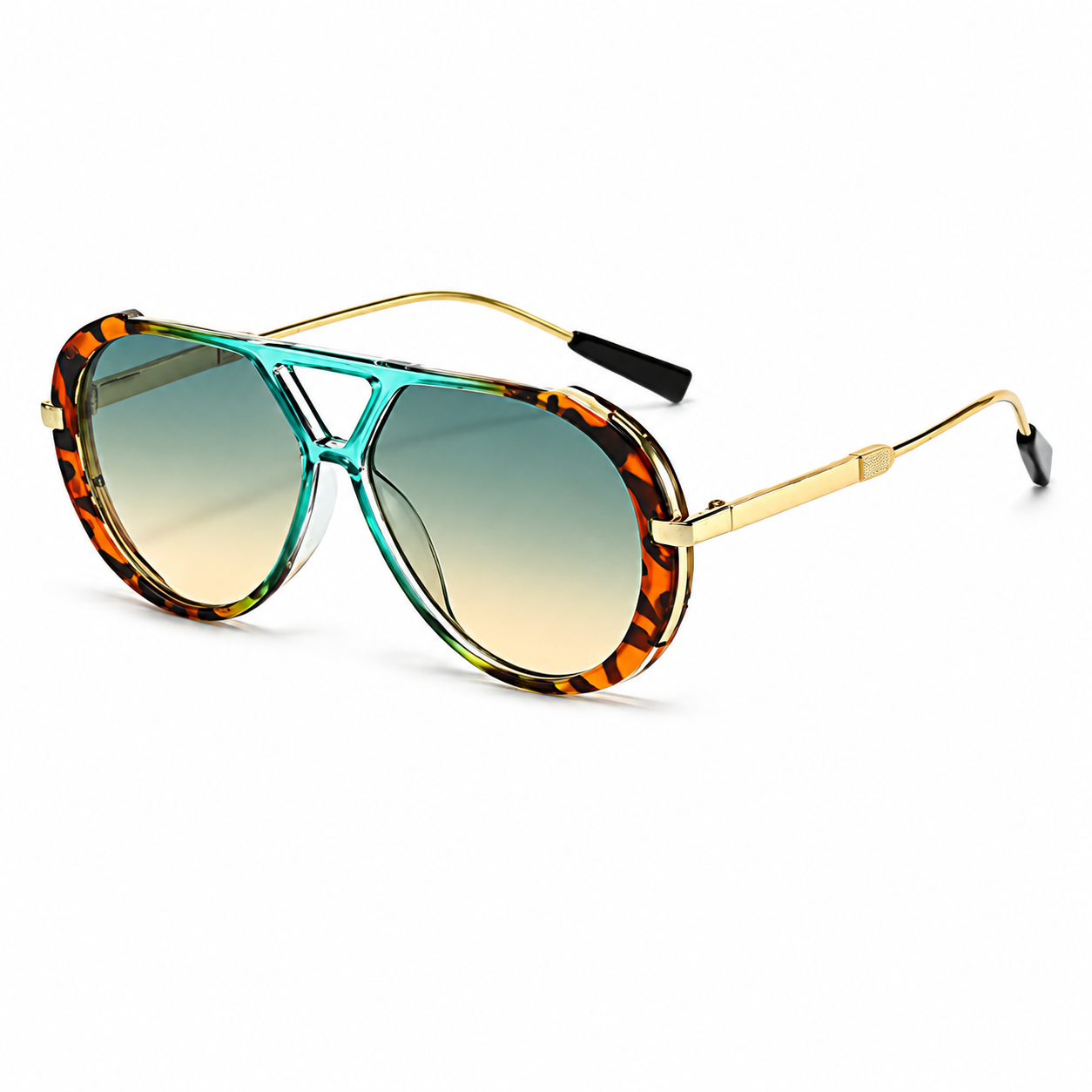Damen Sonnenbrille mit runden Gläsern und schlanken Bügeln-Glasses for women-Alpenkind