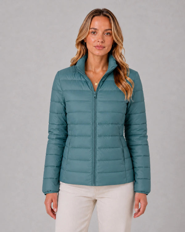 Damen Steppjacke mit Stehkragen-Jacket for women-Alpenkind