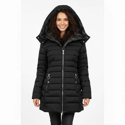 Damen Wintermantel mit weichem Innenfutter – Eleganter Komfort für kalte Tage-Women Outerwear-Alpenkind