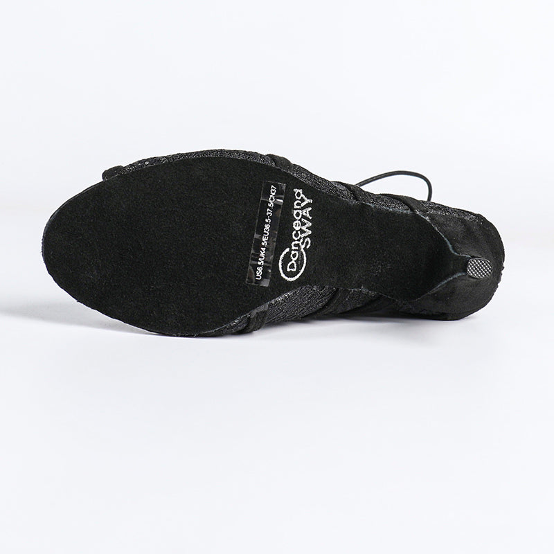 Damen Stiefeletten mit offener Zehenpartie und Schnürverschluss-Footwear for women-Alpenkind