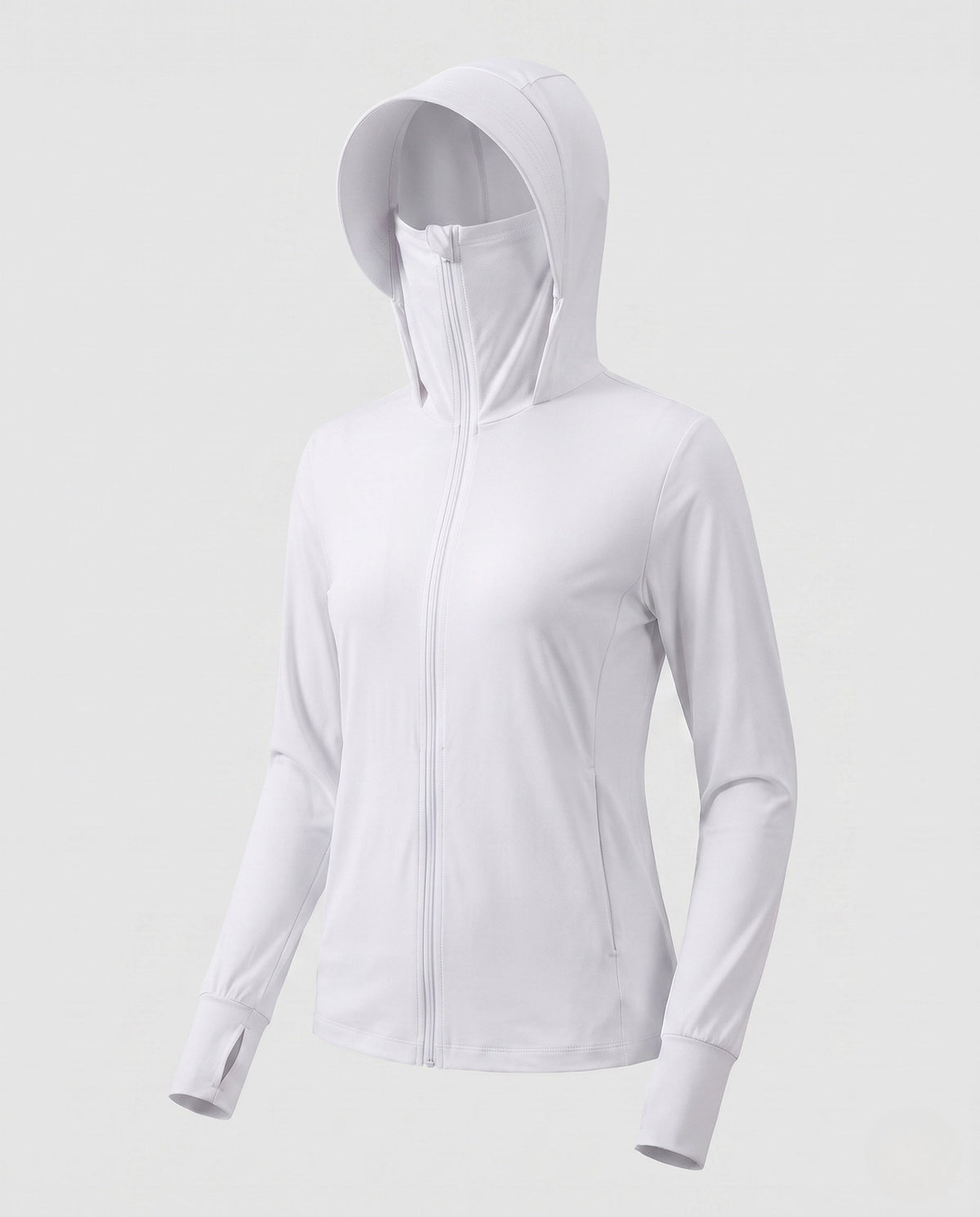 Damen-Trainingsjacke mit Kapuze und Reißverschluss-Jacket for women-Alpenkind