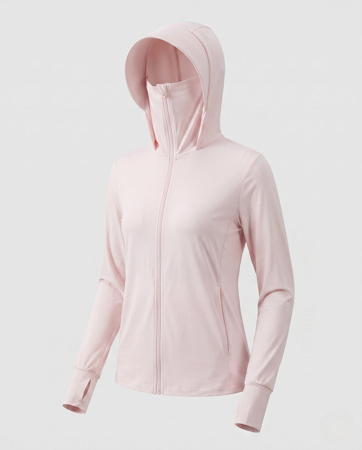 Damen-Trainingsjacke mit Kapuze und Reißverschluss-Jacket for women-Alpenkind