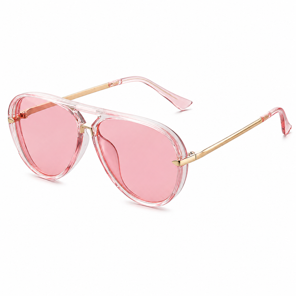 Damen Übergroße Sonnenbrille mit Doppelsteg-Glasses for women-Alpenkind