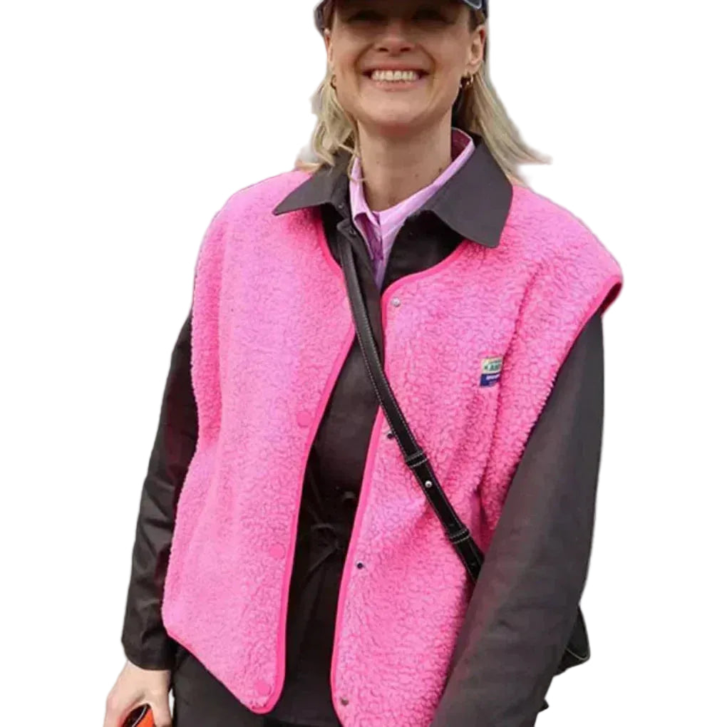 Damen Weste mit Knopfleiste-Vest for women-Alpenkind