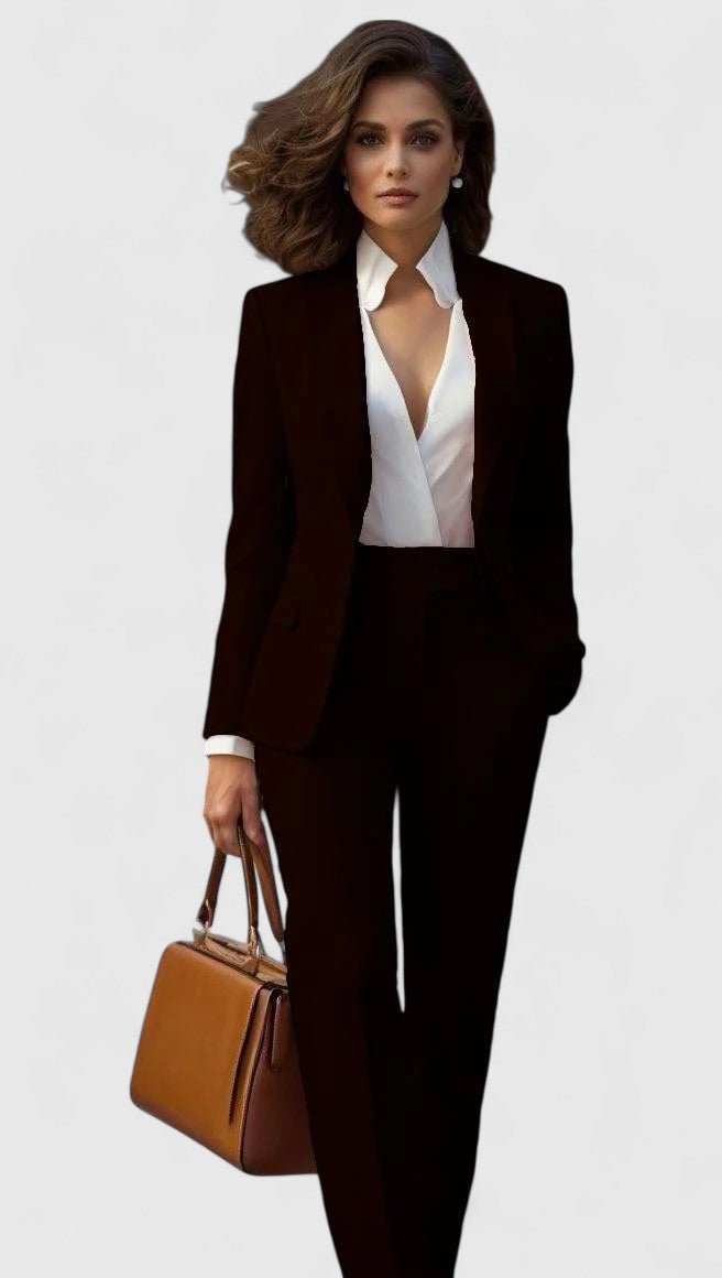 Damen-Zweiteiler: Blazer und Hose mit geradem Bein-Sets for women-Alpenkind