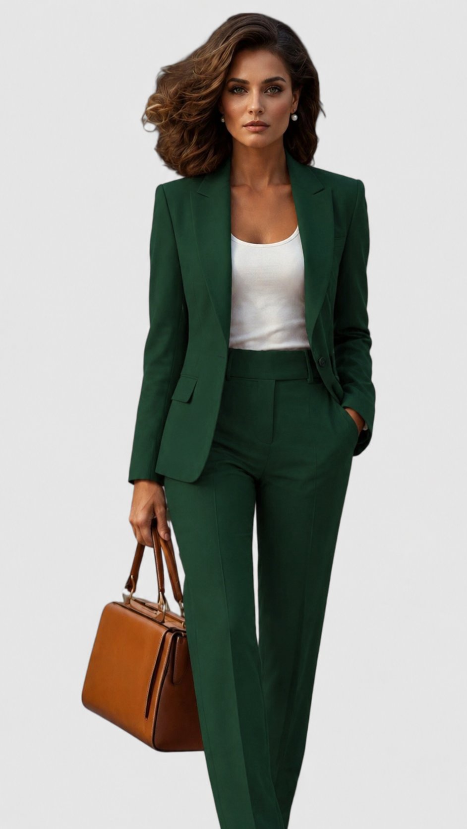 Damen-Zweiteiler: Blazer und Hose mit geradem Bein-Sets for women-Alpenkind