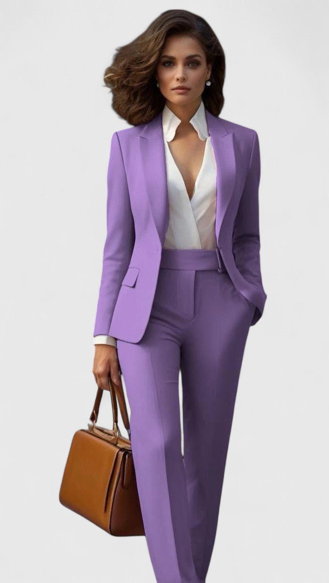 Damen-Zweiteiler: Blazer und Hose mit geradem Bein-Sets for women-Alpenkind