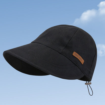 Damenhut mit verstellbarem Verschluss und gebogener Krempe-Accessories for Women-Alpenkind