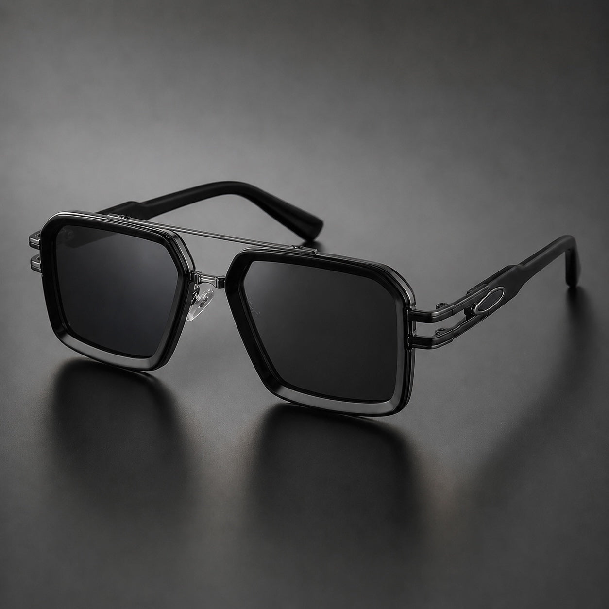 Eckige Damen-Sonnenbrille mit Doppelsteg-Glasses for women-Alpenkind