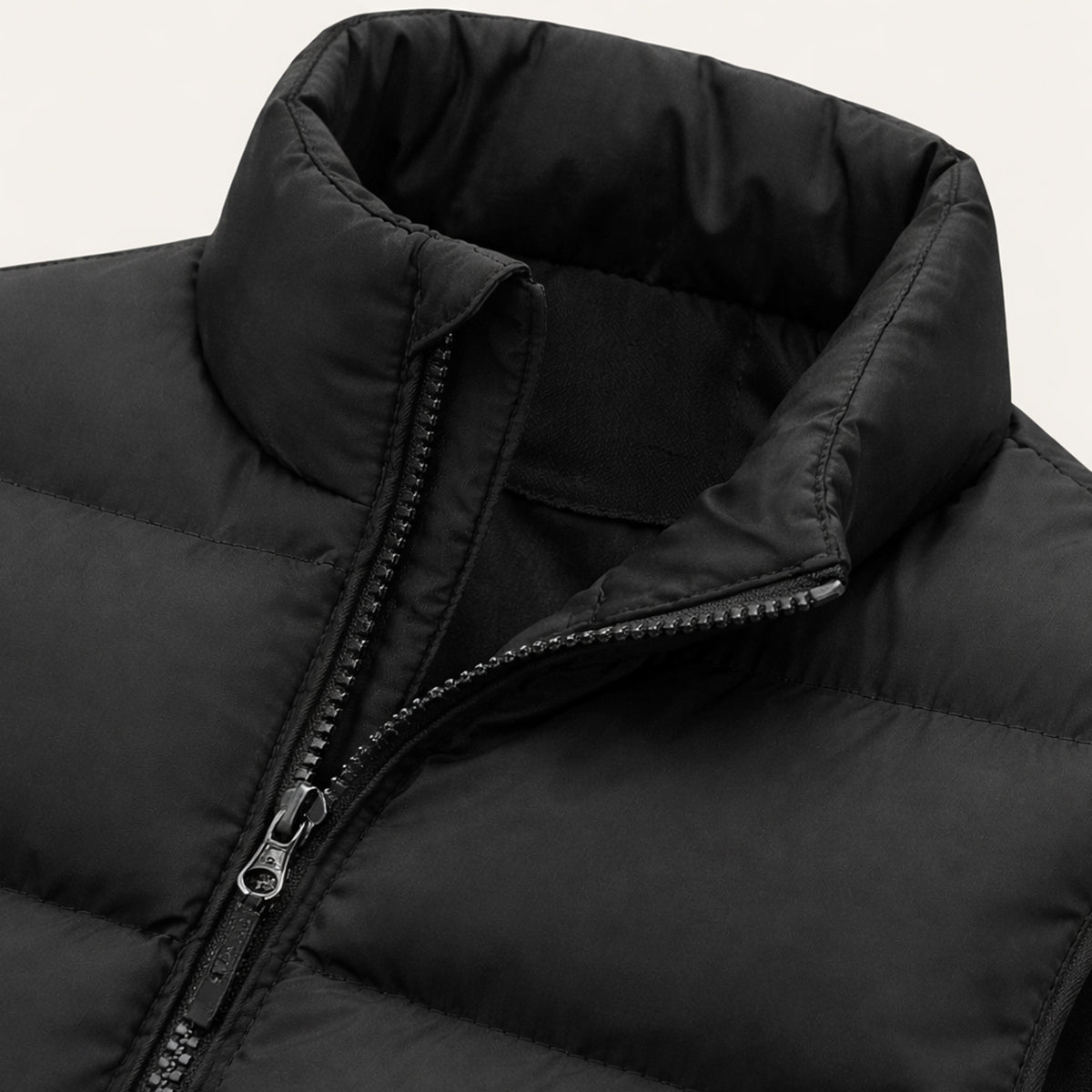Gepolsterte Herren-Steppweste mit Stehkragen-Vests for men-Alpenkind