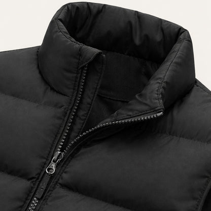 Gepolsterte Herren-Steppweste mit Stehkragen-Vests for men-Alpenkind