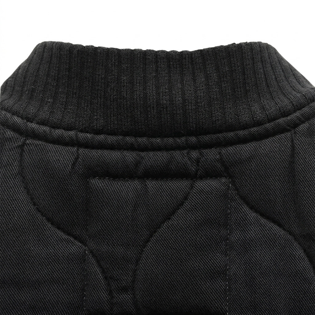 Gesteppte Damen-Reißverschlussjacke mit aufgesetzten Taschen-Jacket for women-Alpenkind
