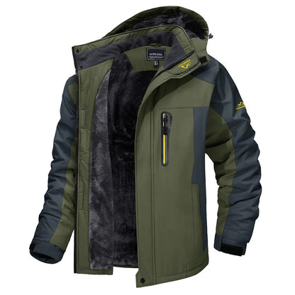 Herren Outdoorjacke – Wind- & Wasserabweisend mit warmem Futter