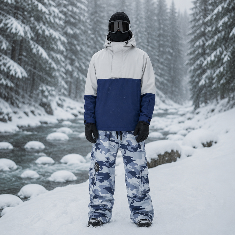 Herren-Anorak-Jacke und Cargo-Hosen-Set-Sets for Men-Alpenkind