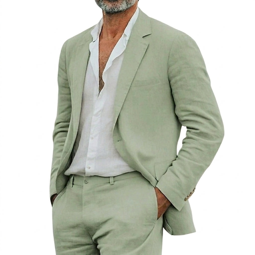Herren-Anzug mit Reverskragen und Pattentaschen-Sets for Men-Alpenkind
