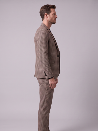 Herren-Anzugset mit Hahnentrittmuster-Sets for Men-Alpenkind