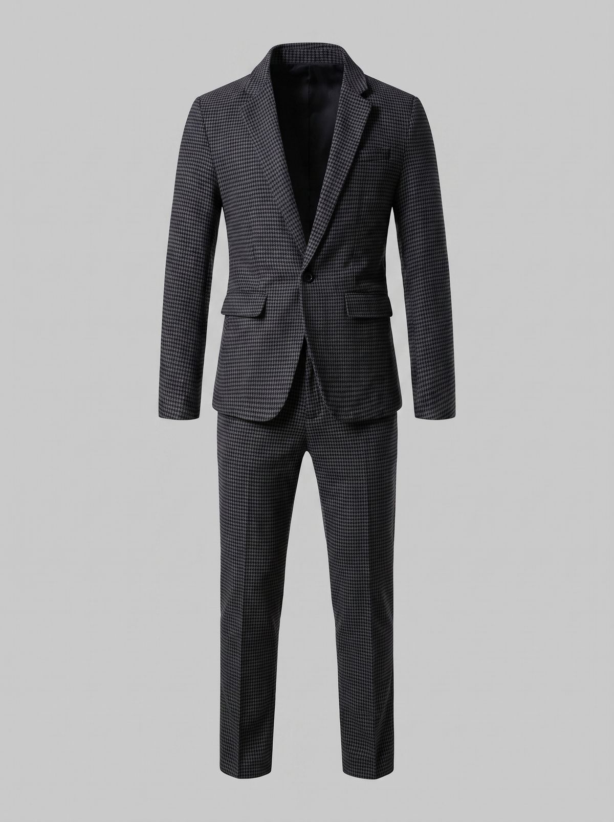Herren-Anzugset mit Hahnentrittmuster-Sets for Men-Alpenkind