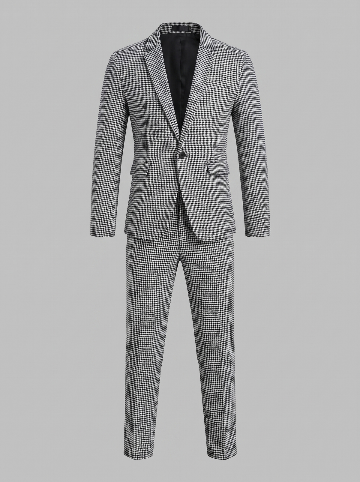 Herren-Anzugset mit Hahnentrittmuster-Sets for Men-Alpenkind