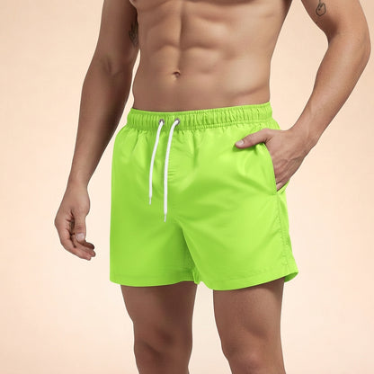 Herren-Badeshorts mit elastischem Bund und Kordelzug-Shorts for men-Alpenkind