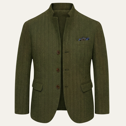 Herren-Blazer aus Fischgrät-Tweed-Jackets for men-Alpenkind