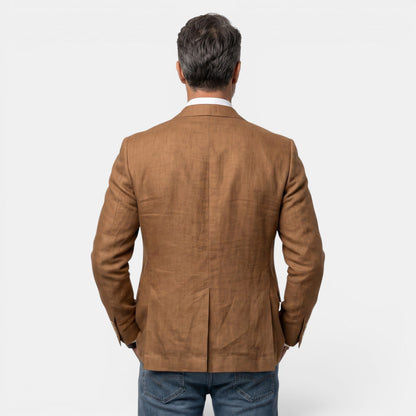 Herren-Blazer mit drei Knöpfen und fallendem Revers-Blazer for men-Alpenkind