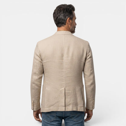 Herren-Blazer mit drei Knöpfen und fallendem Revers-Blazer for men-Alpenkind