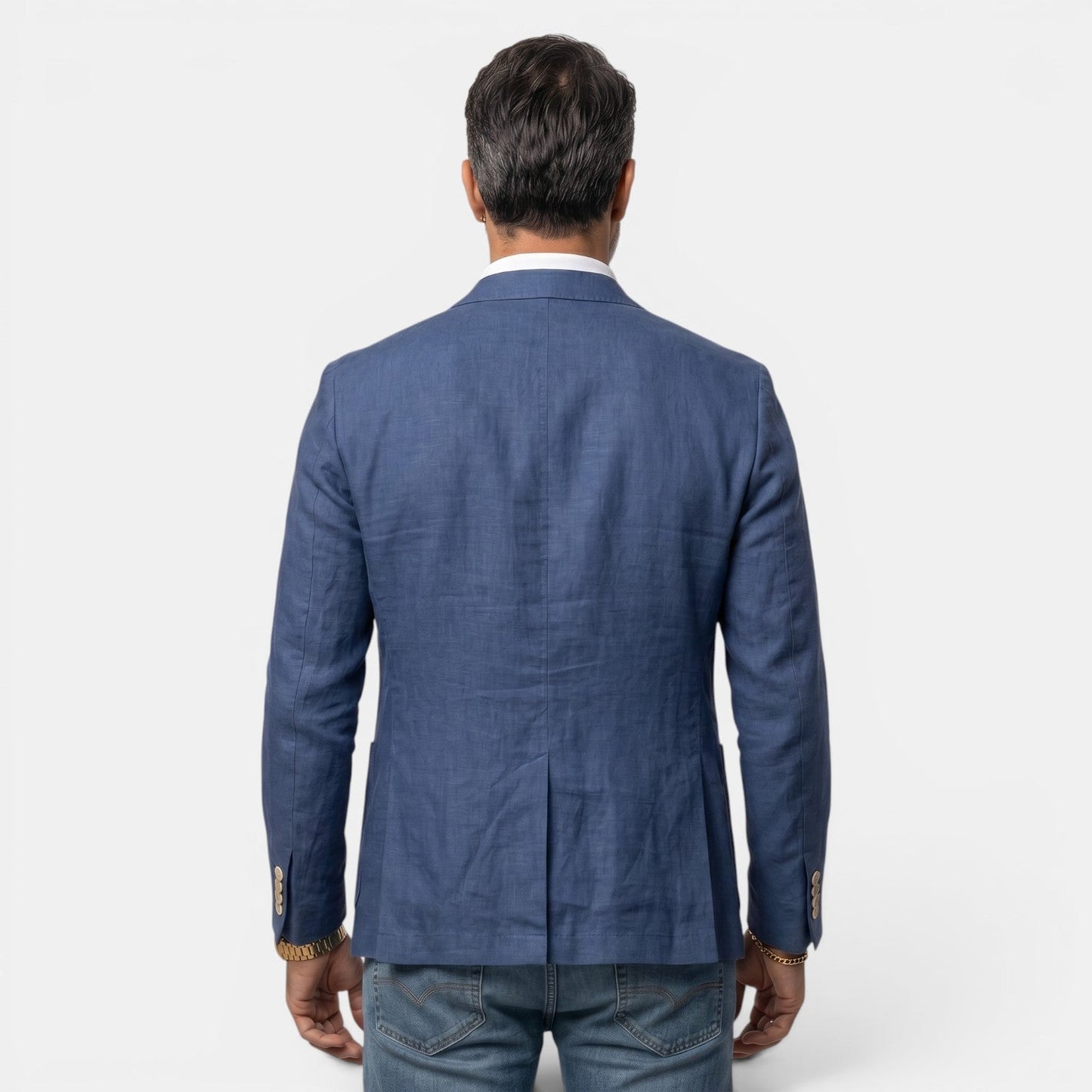 Herren-Blazer mit drei Knöpfen und fallendem Revers-Blazer for men-Alpenkind