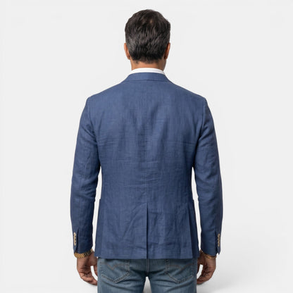 Herren-Blazer mit drei Knöpfen und fallendem Revers-Blazer for men-Alpenkind