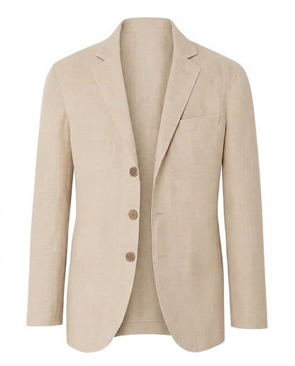 Herren-Blazer mit drei Knöpfen und fallendem Revers-Blazer for men-Alpenkind