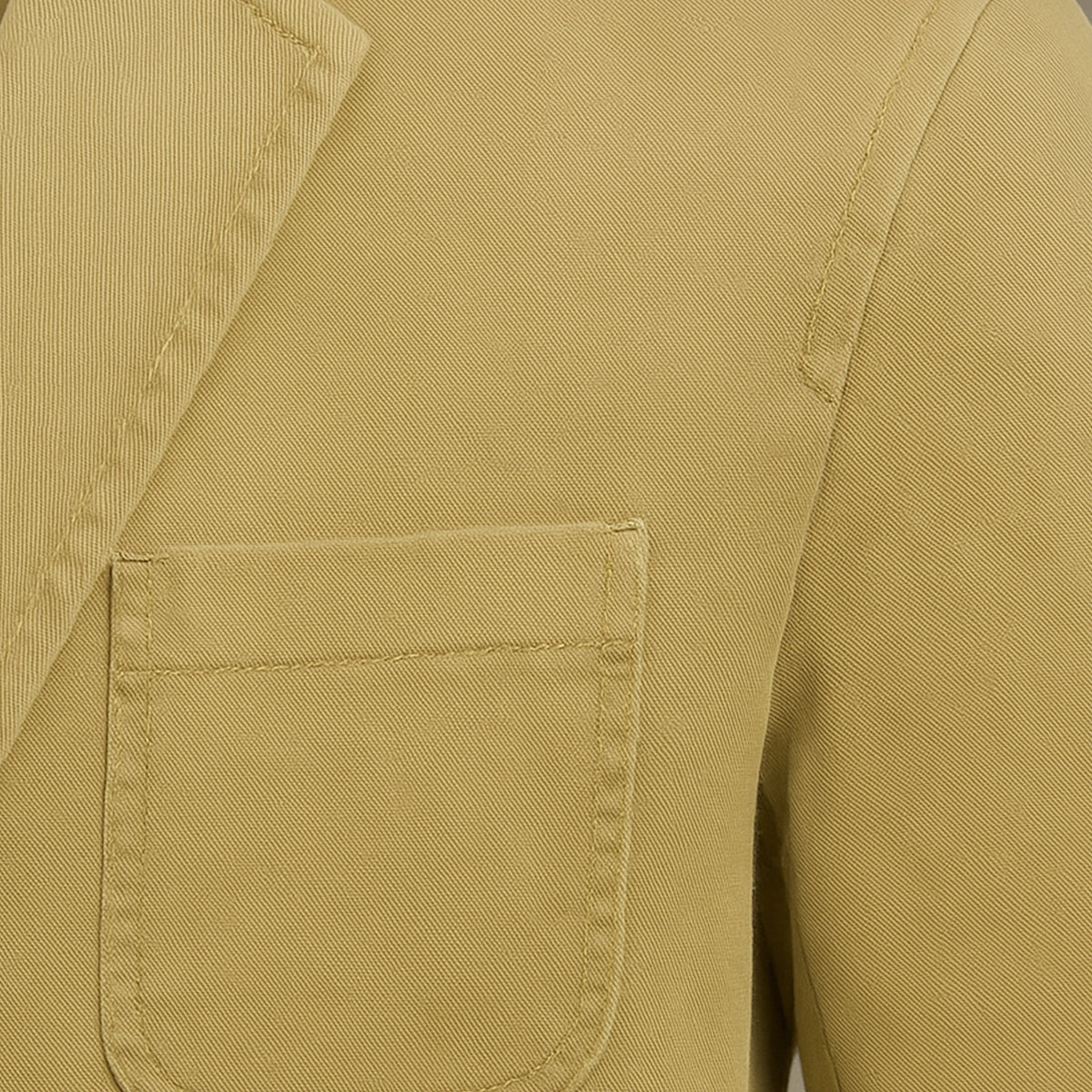 Herren-Blazer mit Knopfleiste und aufgesetzten Taschen-Jackets for men-Alpenkind