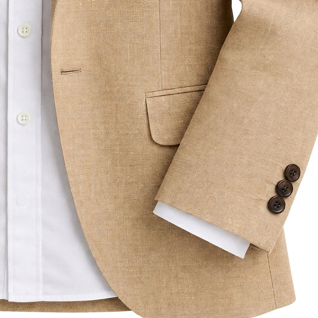 Herren-Blazer mit zwei Knöpfen und Pattentaschen-Blazers for men-Alpenkind