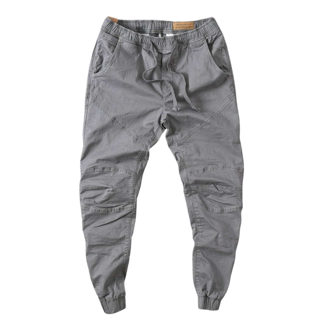 Herren Cargo-Hose mit elastischem Beinabschluss-Men Pants-Alpenkind