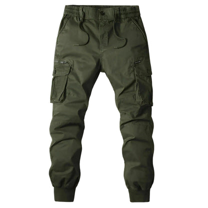 Herren Cargohose mit Reißverschlusstaschen-Men Pants-Alpenkind