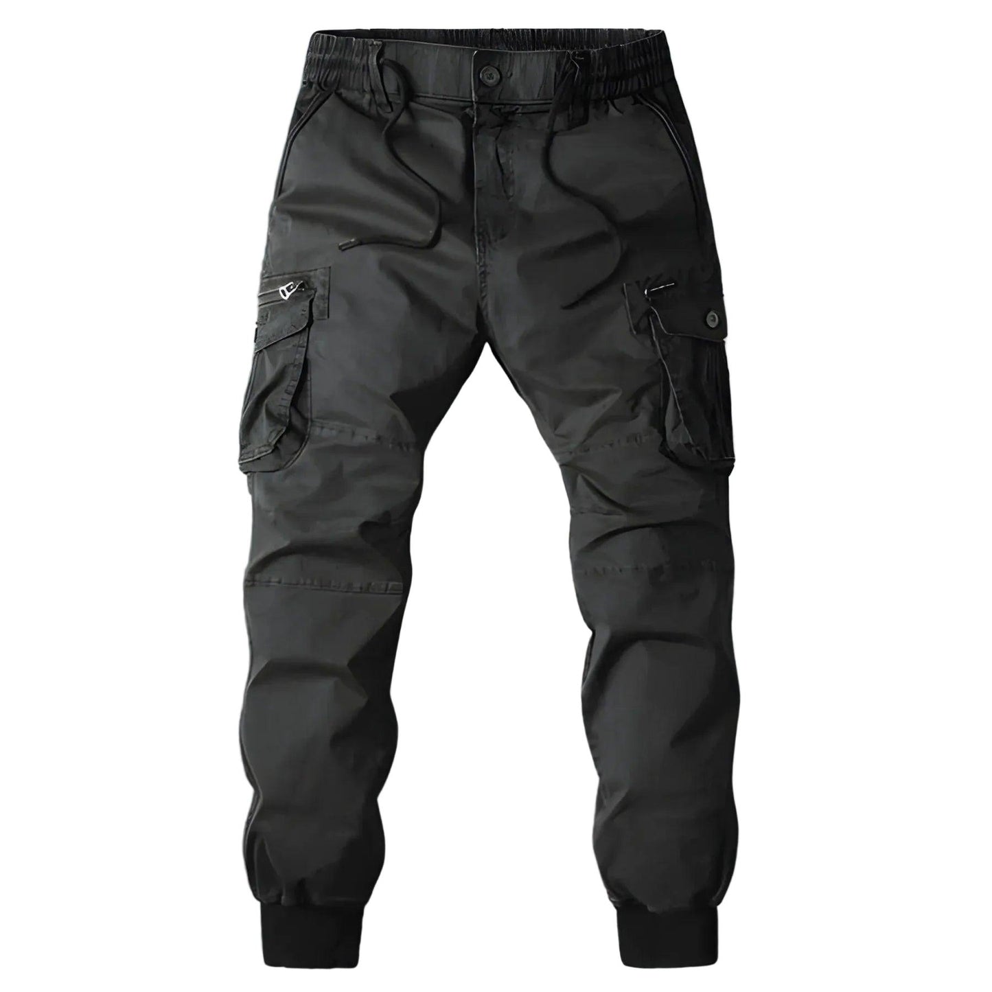 Herren Cargohose mit Reißverschlusstaschen-Men Pants-Alpenkind