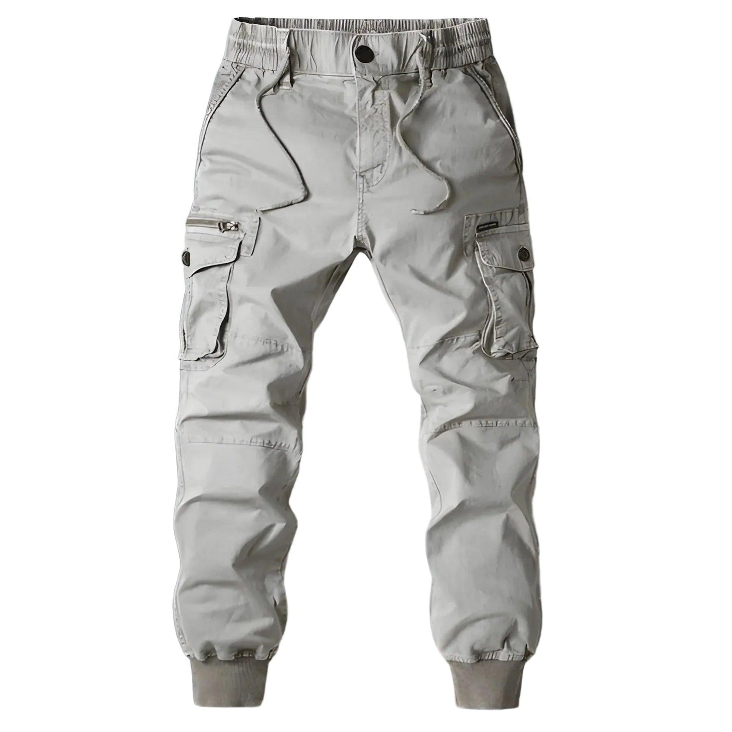 Herren Cargohose mit Reißverschlusstaschen-Men Pants-Alpenkind