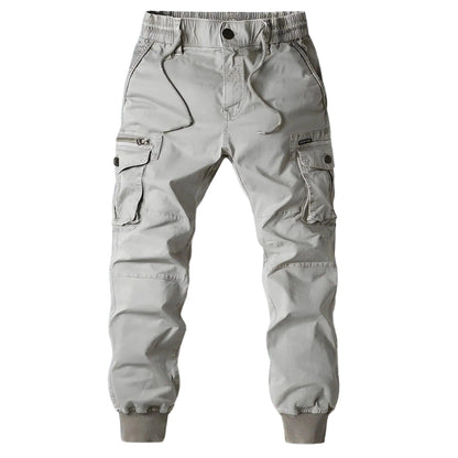 Herren Cargohose mit Reißverschlusstaschen-Men Pants-Alpenkind
