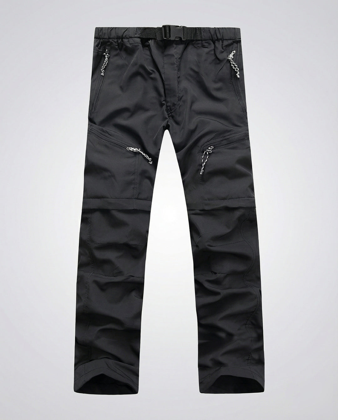 Herren Cargohose mit Reißverschlusstaschen und verstellbarem Bund-Men Pants-Alpenkind
