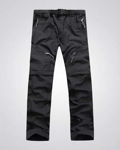 Herren Cargohose mit Reißverschlusstaschen und verstellbarem Bund-Men Pants-Alpenkind