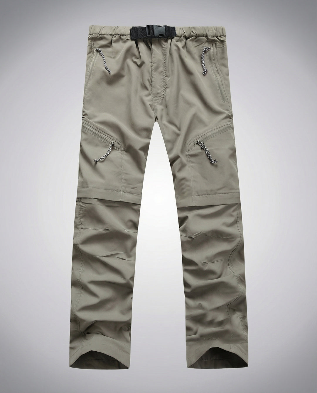 Herren Cargohose mit Reißverschlusstaschen und verstellbarem Bund-Men Pants-Alpenkind