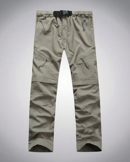 Herren Cargohose mit Reißverschlusstaschen und verstellbarem Bund-Men Pants-Alpenkind